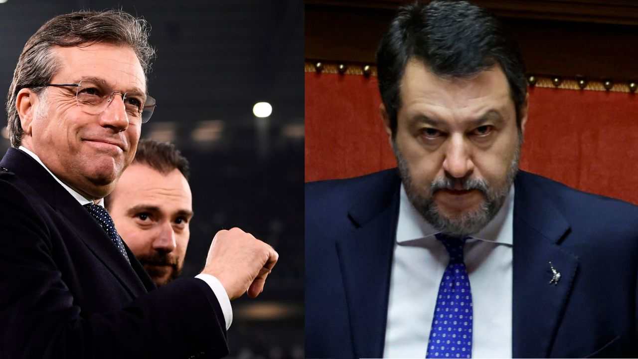 Cristiano Giuntoli e Salvini