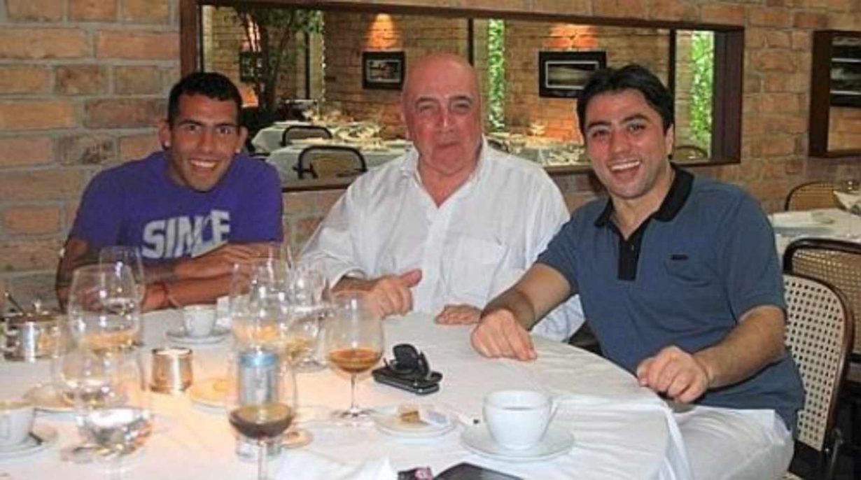 Galliani e Tevez