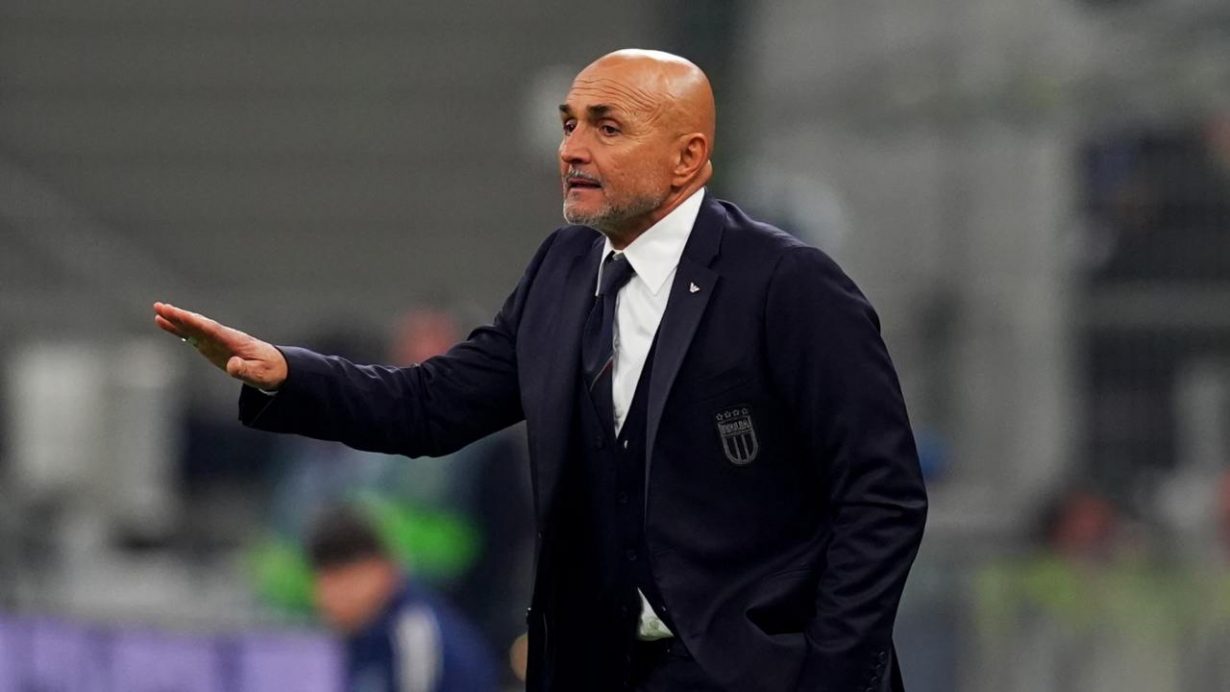 Il Ct dell'Italia Luciano Spalletti