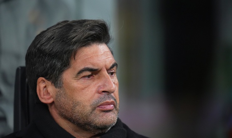 Il tecnico del Milan Paulo Fonseca