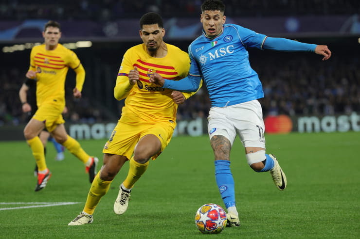 Araujo in Champions League - Foto Lapresse - Jmania