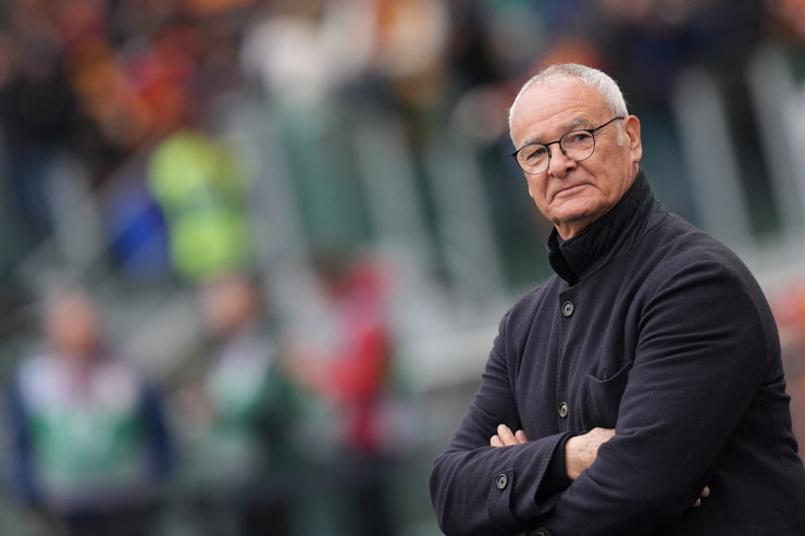 Claudio Ranieri, allenatore della Roma - Foto Lapresse - Jmania