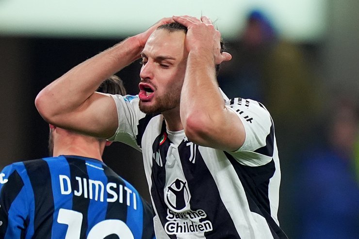 Federico Gatti in campo con la maglia della Juventus - Foto Lapresse - Jmania