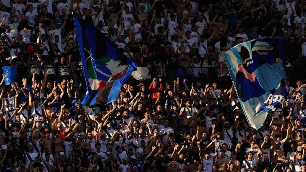 I tifosi dell'Inter - Foto Lapresse - Jmania