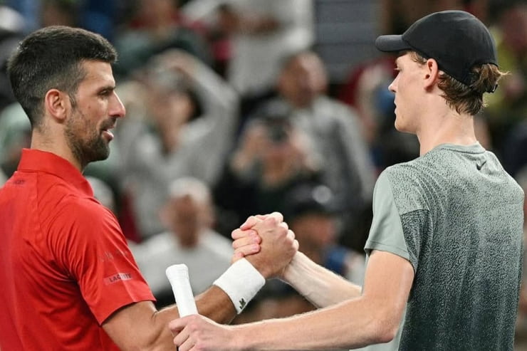 Nole Djokovic e Jannik Sinner - Foto Instagram - Jmania