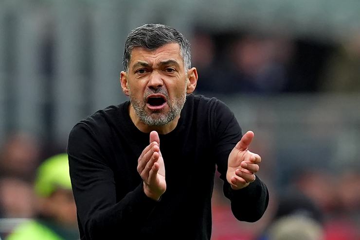 Sergio Conceicao a bordo campo - Foto Lapresse - Jmania