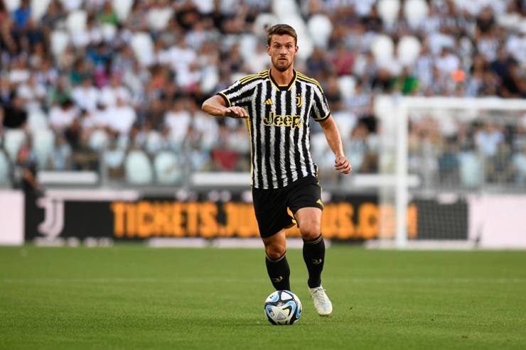 Daniele Rugani in campo con la maglia della Juventus - Foto Lapresse - Jmania.it