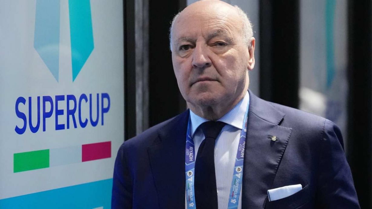 Il presidente dell'Inter Beppe Marotta