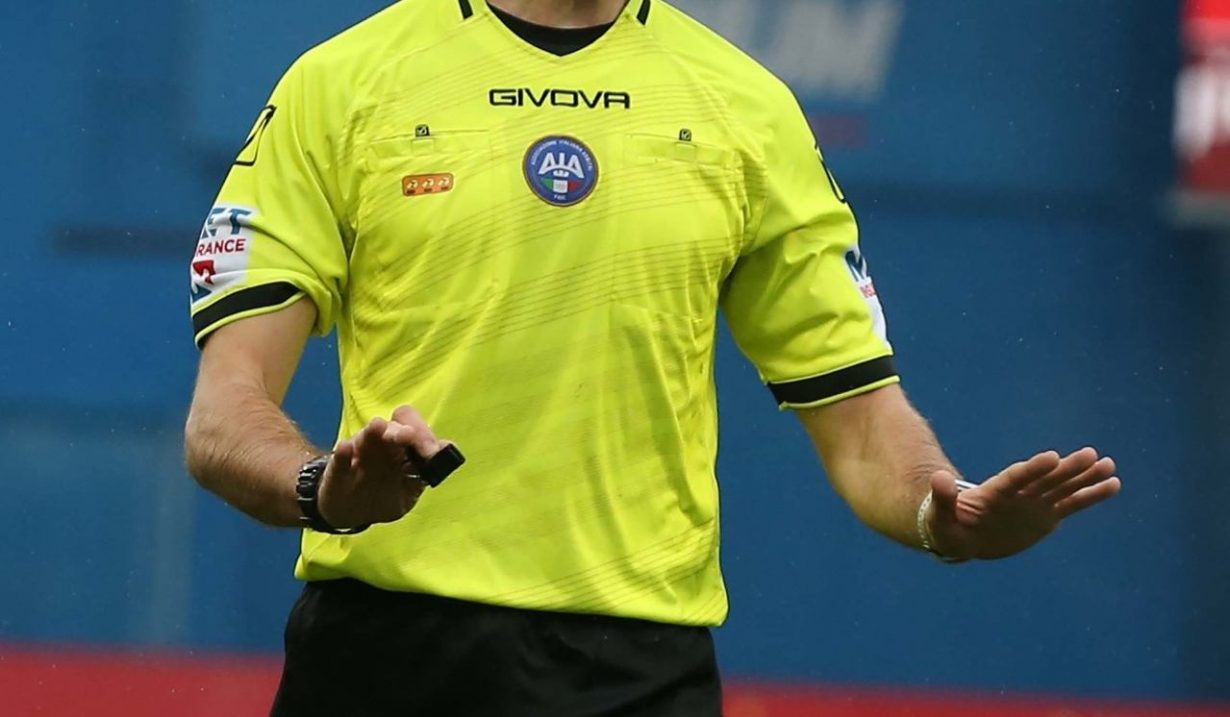 Un arbitro di Serie A - Foto Lapresse - Jmania